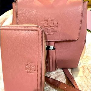 Tory Burch backpack set